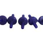 purple 1/4" check valves, 5 count