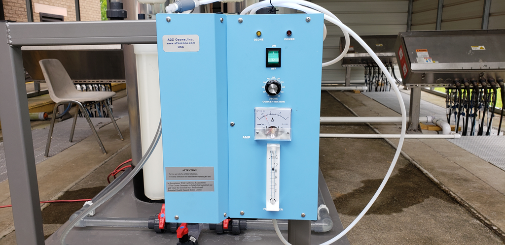 SP-16G water ozone generator used for wastewater processing