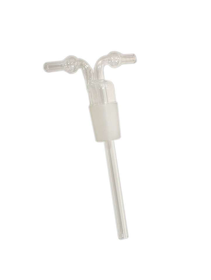 Upright View, Stem for Glass Ozone Bubbler