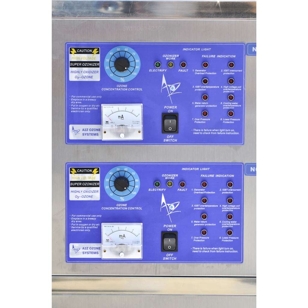 Control Panel, S-200G Industrial Water Ozone Generator