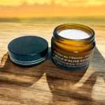 open jar of ozonated olive oil